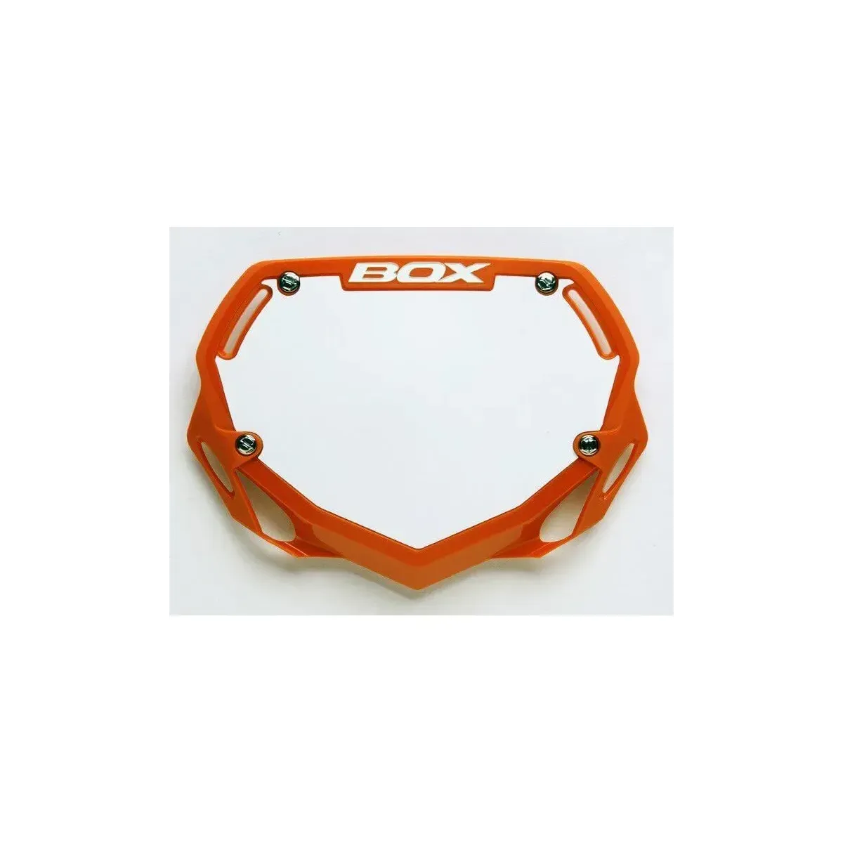 Box Two Number Plate Orange